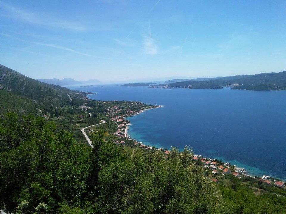 Apartmani Villa Lidija โอเรบิก ภายนอก รูปภาพ